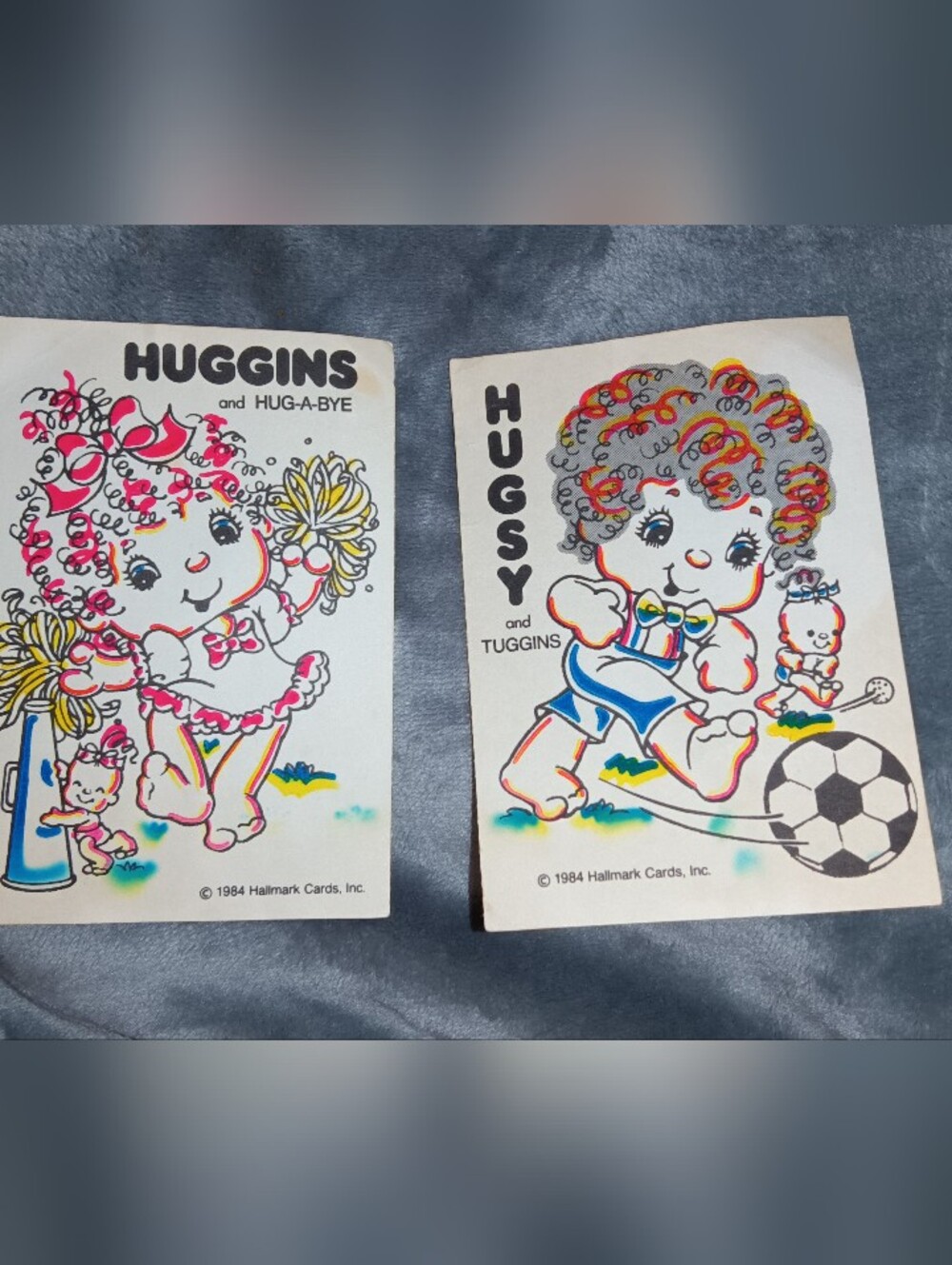 Hallmark Vintage Hugs & Tuggins Illustration Cards - Multicolor